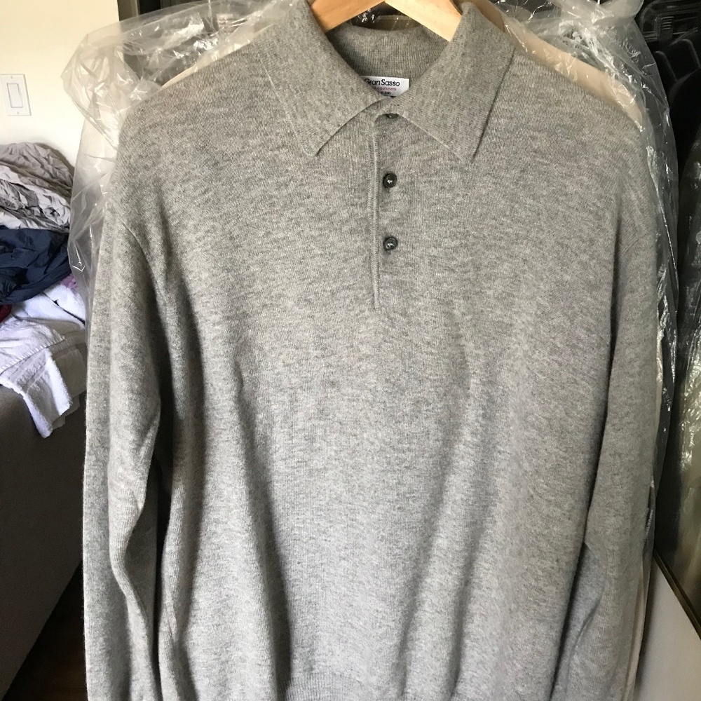 Men’s polo sweater